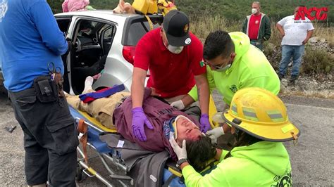 1 persona lesionada en un accidente .